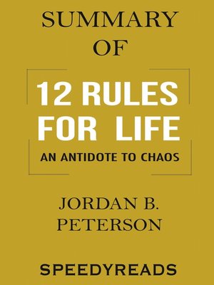 12 rules for life audiobook amazon